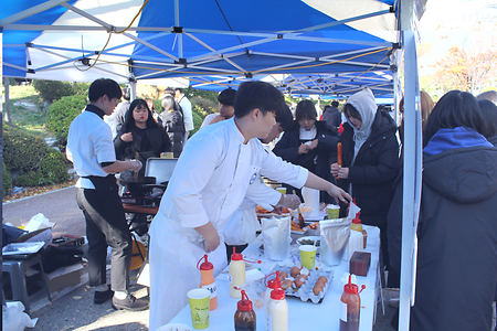 2018-10-31-수요일 SAU EXPO 호텔조리과 매점
