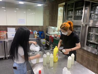 SAU 호텔조리과 학생회 활동보고서 - (방학기간)