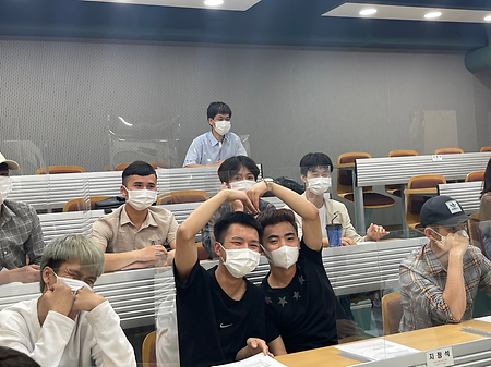 2021학년도 여름학기 한국어과정 한국문화체험 - 추석맞이 송편 만들기