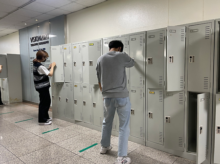 종강맞이 사물함 정리