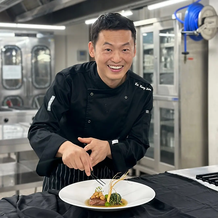 전공심화 실습수업 - 수비드 오리가슴살 구이와 버섯 콘소메