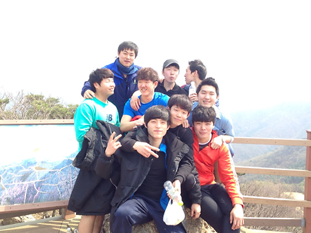 2014년 수암봉 등산