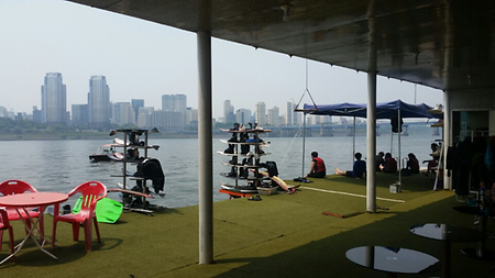 2017 2학년 하계훈련(수상스키) 수업