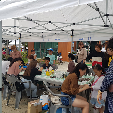 원곡동꼬치축제 미용봉사