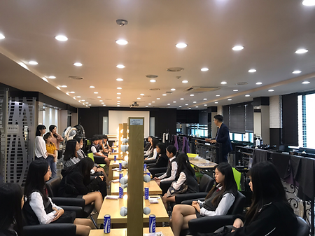 송호중학교 직업체험