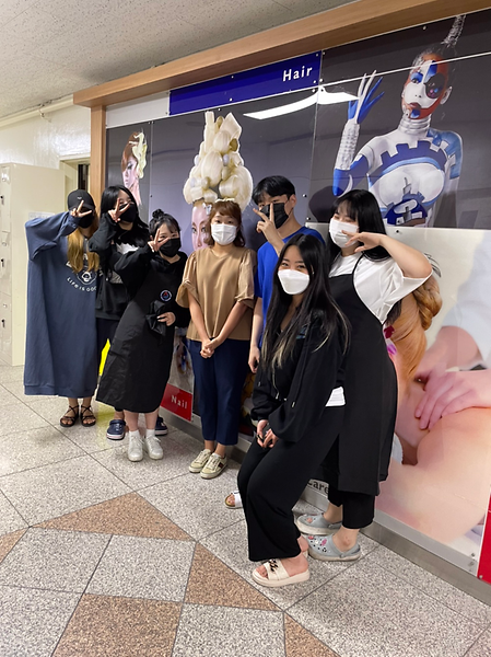 개그맨 이수지 뷰티디자인과에 방문하였습니다~