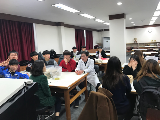 [2018.03.19.] 김상용, 손흥수, 위지향 교수님 멘토교수제 