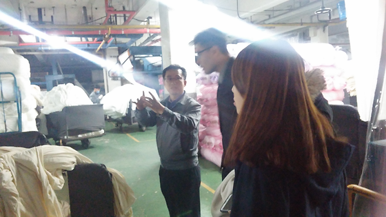 (주)우성염직 현장견학