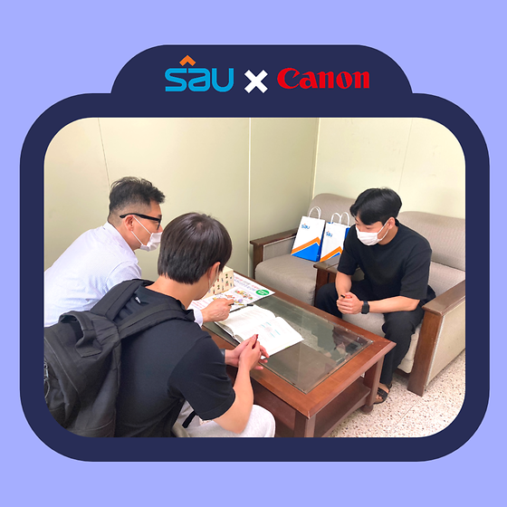 SAU경영학과 x canon 하계현장실습