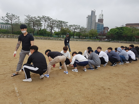 체육대회 줄다리기