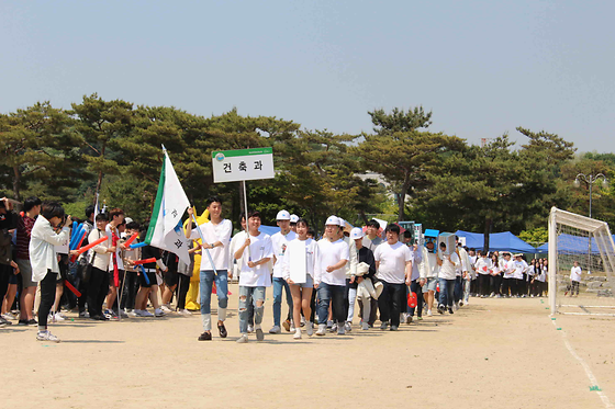 2017년 체육대회 입장식