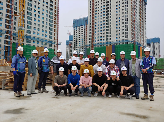 6월 14일 GS건설 안산그랑시티자이2차 현장견학