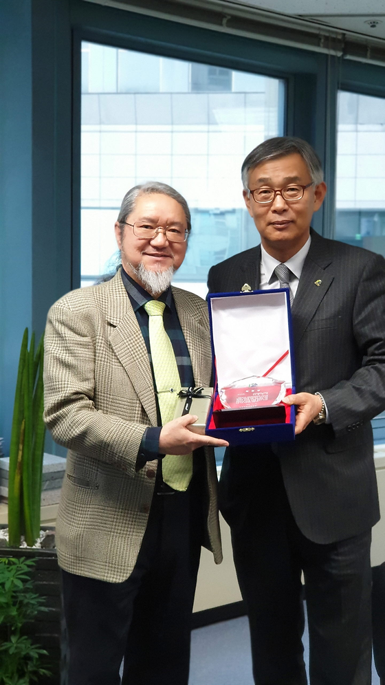 대한전문건설협회 석공사협의회 최준오교수님 학술상 수여식