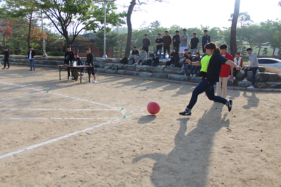 180510 여자 발야구
