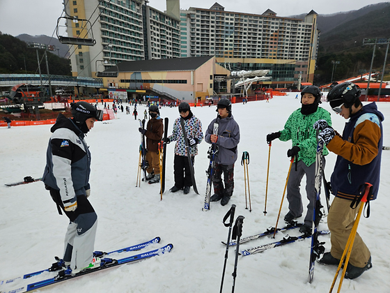 2023-2학기 동계스포츠(1), (2) 현장실기수업