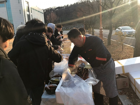 기계과 바비큐 파티