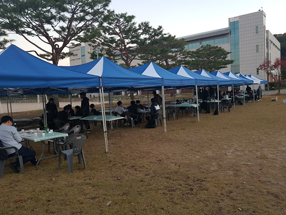 기계과 바비큐 파티