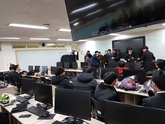 제 23회 신안산대학교 기계과 졸업식