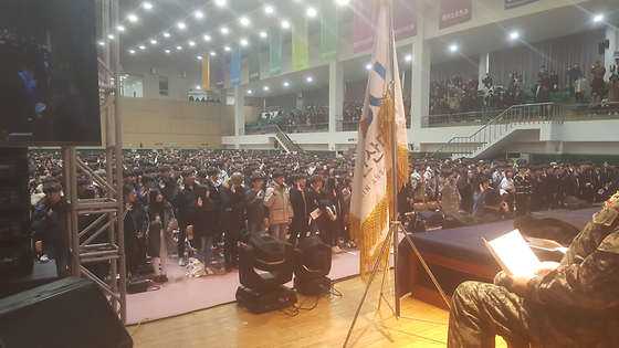 2019년 신안산대 입학식 및 기계과 스타트업