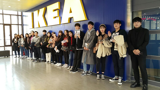 전공동아리 '퍼니퍼니쳐' 이케아 광명점 현장견학