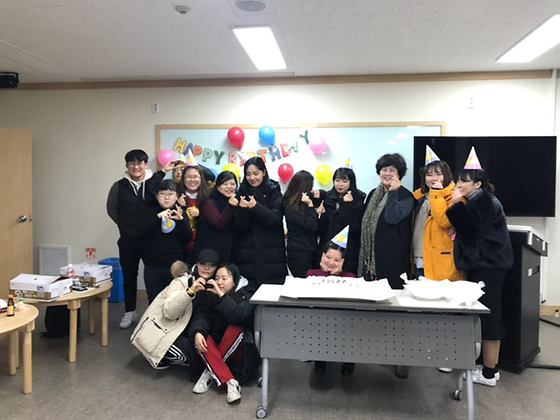 12월 14일 생일파티&종강파티