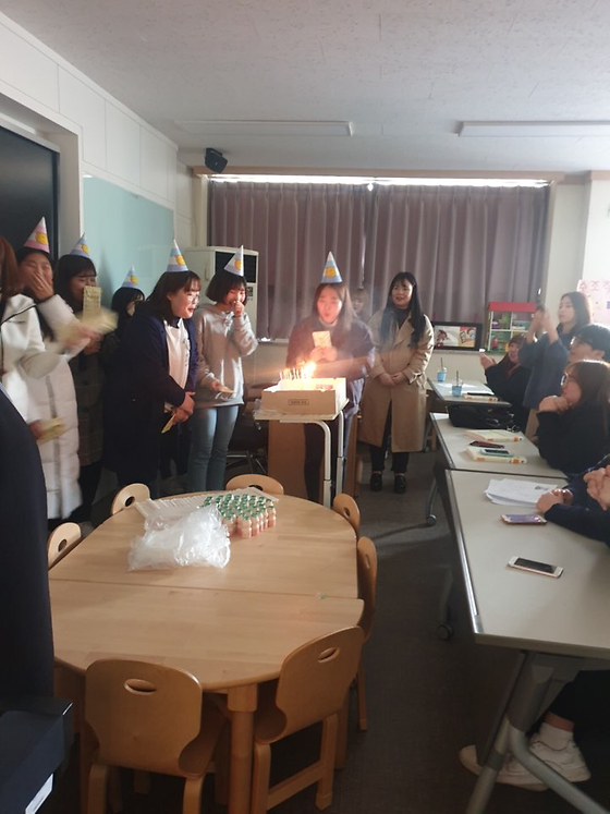생일파티 행사 (1,2,3월 생일자)