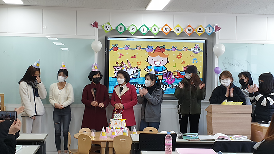 1,2,3월 생일파티!