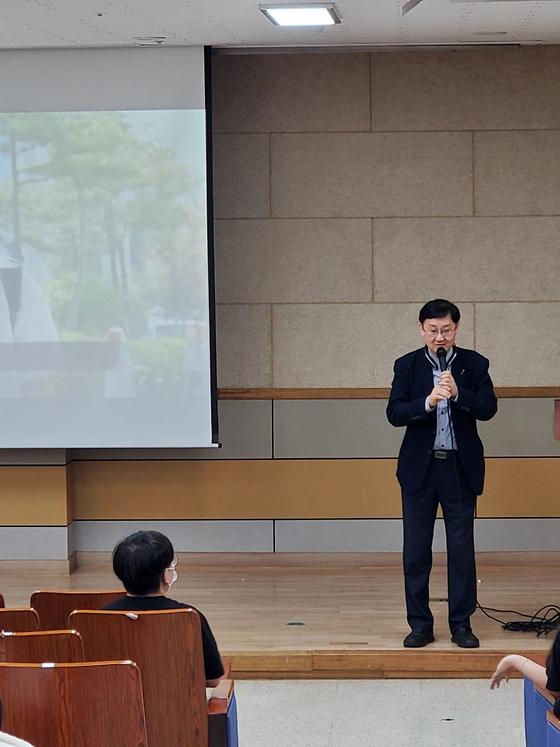 안산 부곡고 학생 대상의 바이오분야에 대한 진학설명회